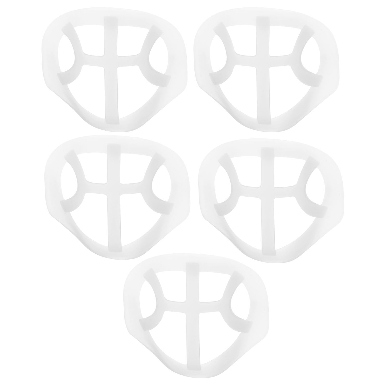 Silicone Mask Bracket - 5Pcs Silicone Mask Inner Support Bracket