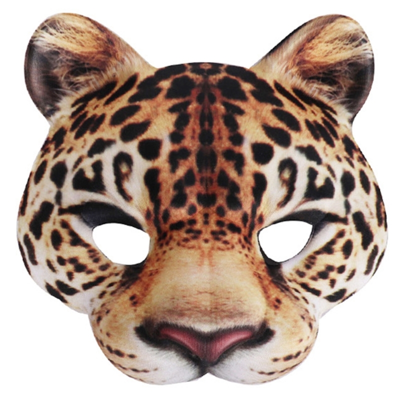 Respirator Half Face - Leopard Mask Party Mask Dress Up