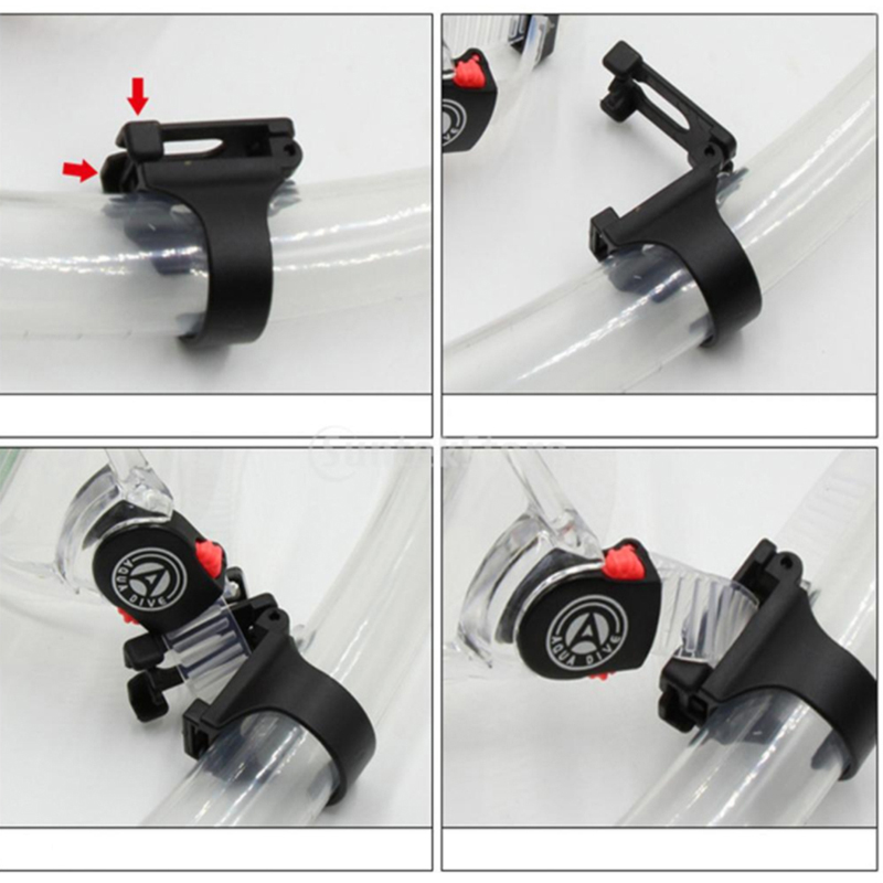 Plastic Clip Snorkel Mask Keep - огляд і ціна Silicone Mask Bracket