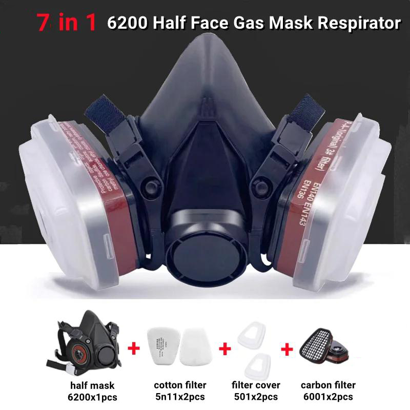 Dust Gas Mask Anti-fog Safety  - огляд і ціна Dust Mask Construction