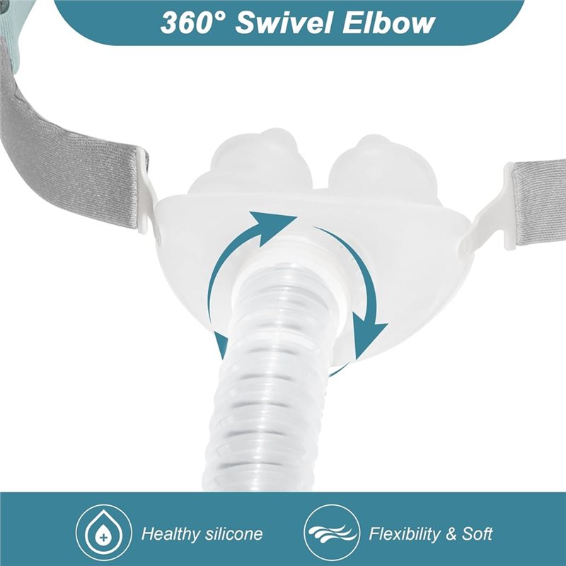 CPAP Mask Tube Included 1 Set  - огляд і ціна Silicone Mask Bracket