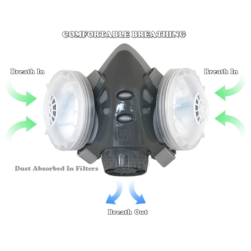New Anti Dust Mask Full Face R - огляд і ціна Anti Pollution Mask