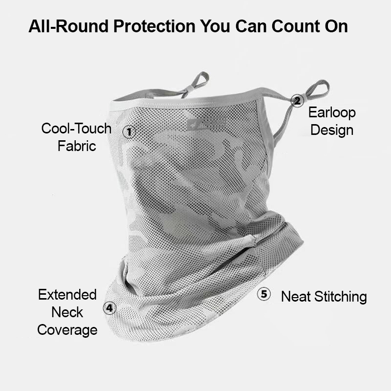 Neck Gaiter UV Protection Face - огляд і ціна Sports Mask Breathable