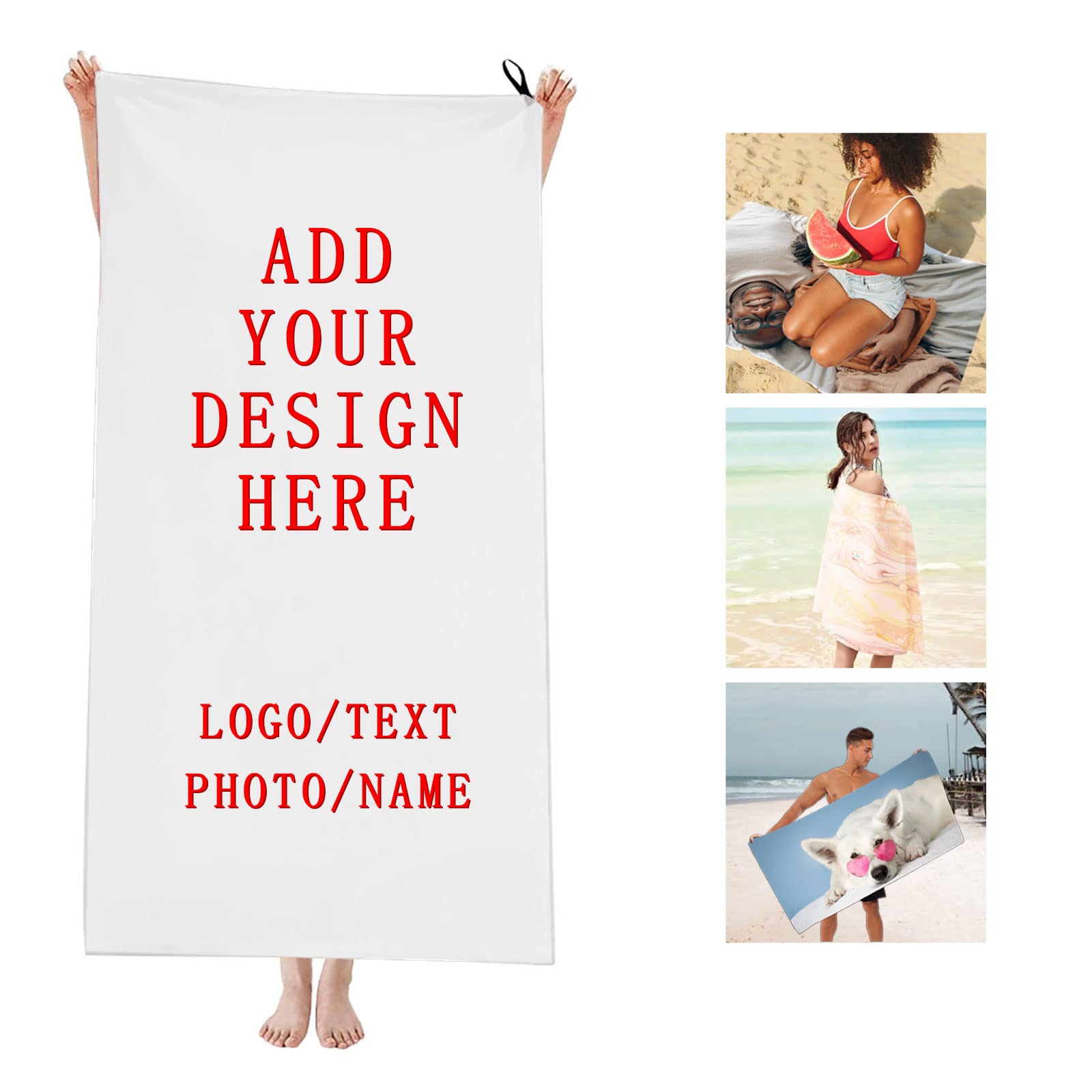 Custom Beach Towels with Your  - огляд і ціна Cloth Face Mask Washable