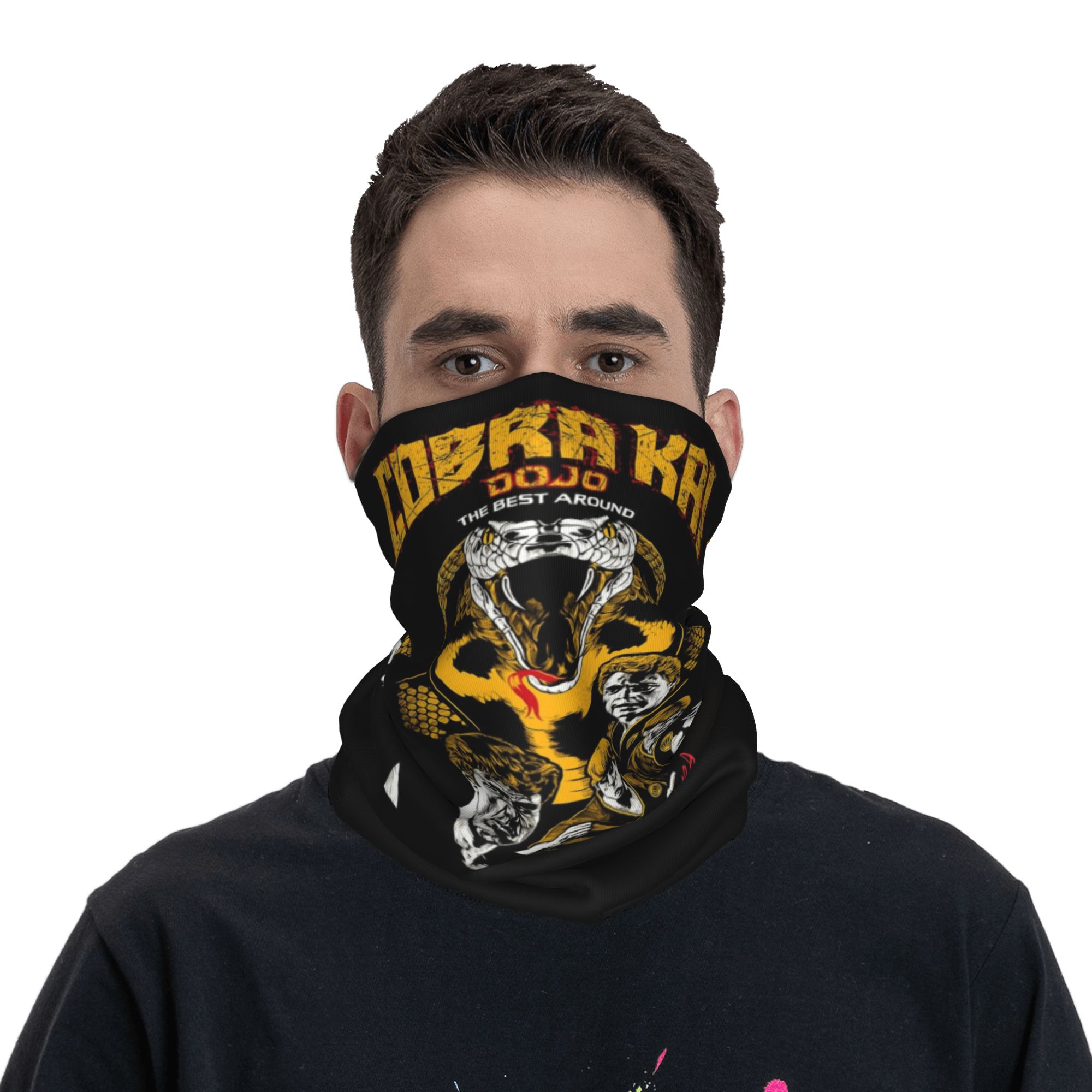 Custom Cobra Kai Bandana Neck  - огляд і ціна Neck Gaiter Face Cover