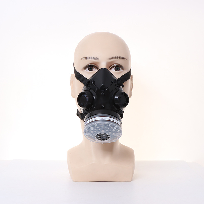 New Half Face Black Gas Mask R - огляд і ціна Dust Mask Construction