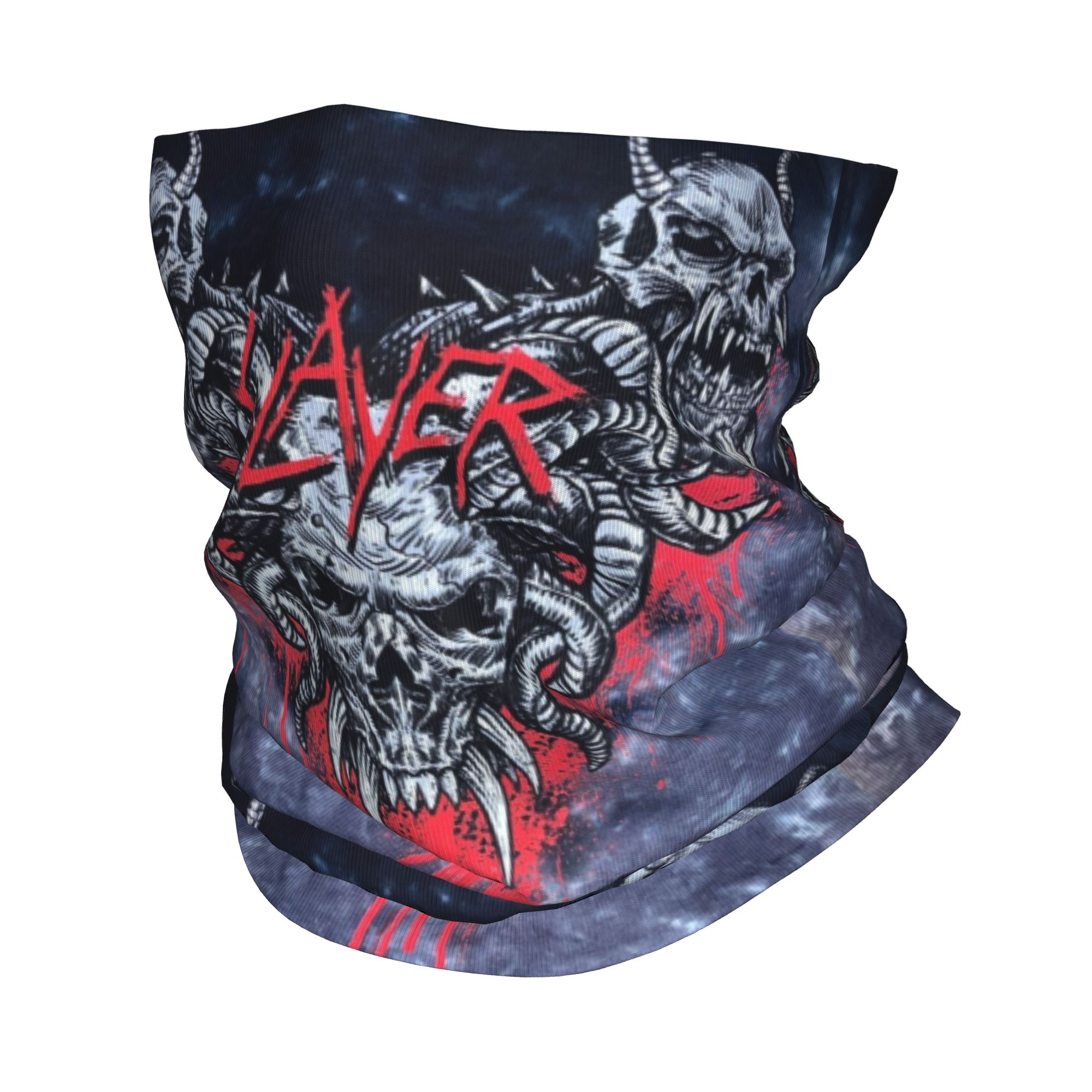 Custom Heavy Metal Rock  Slaye - огляд і ціна Neck Gaiter Face Cover