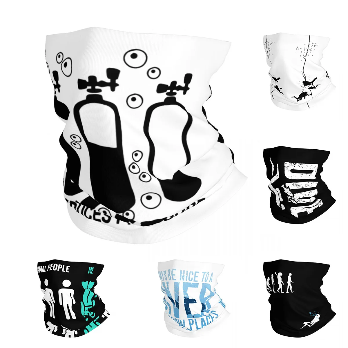 New Scuba Diving Bandana Neck  - огляд і ціна Sports Mask Breathable