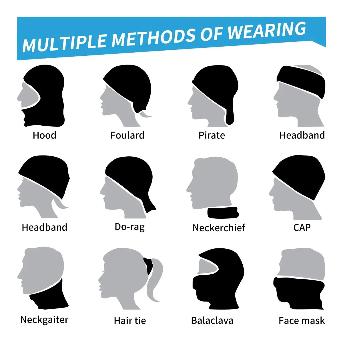 New Scuba Diving Bandana Neck  - огляд і ціна Sports Mask Breathable
