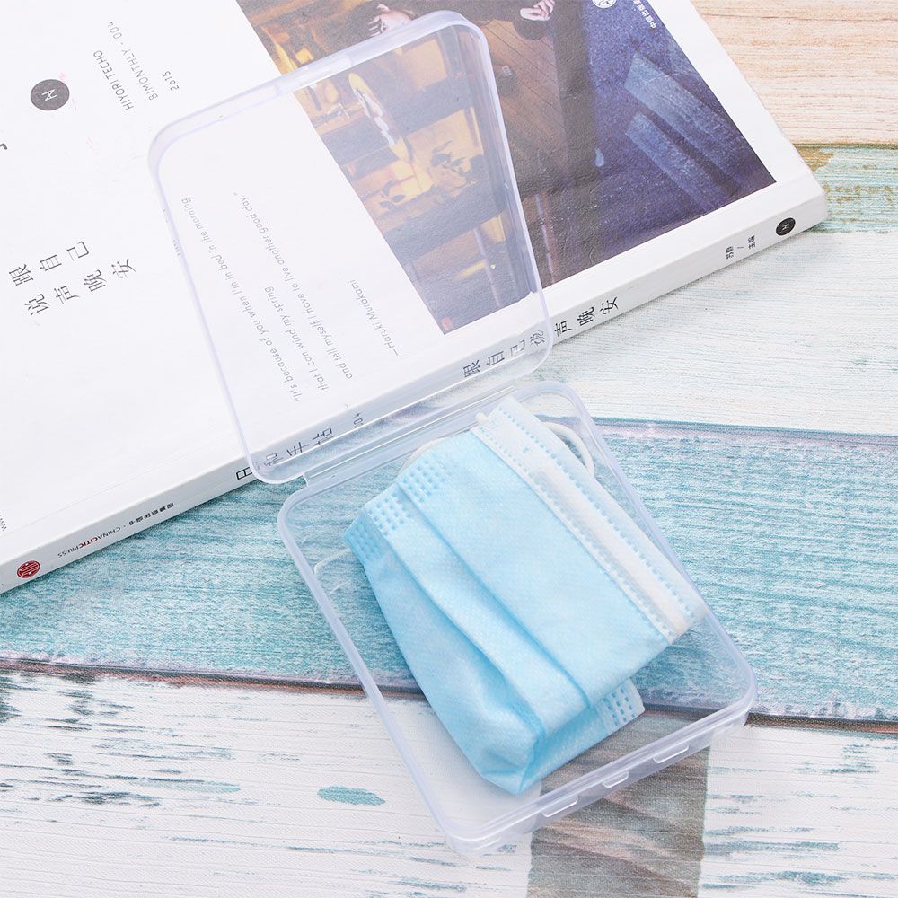 Protection Rectangle Container - огляд і ціна Face Mask Storage Box