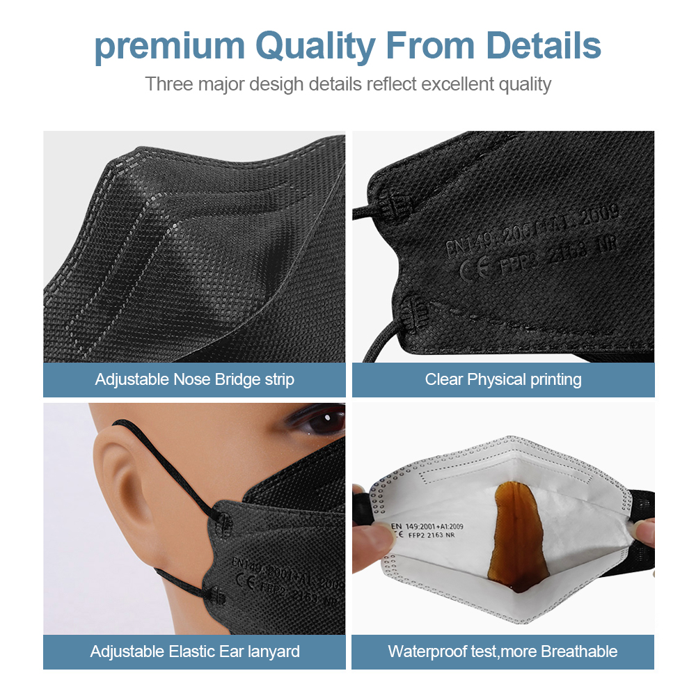 Adult Fish Shape Certified KN9 - огляд і ціна Kn95 Respirator Mask