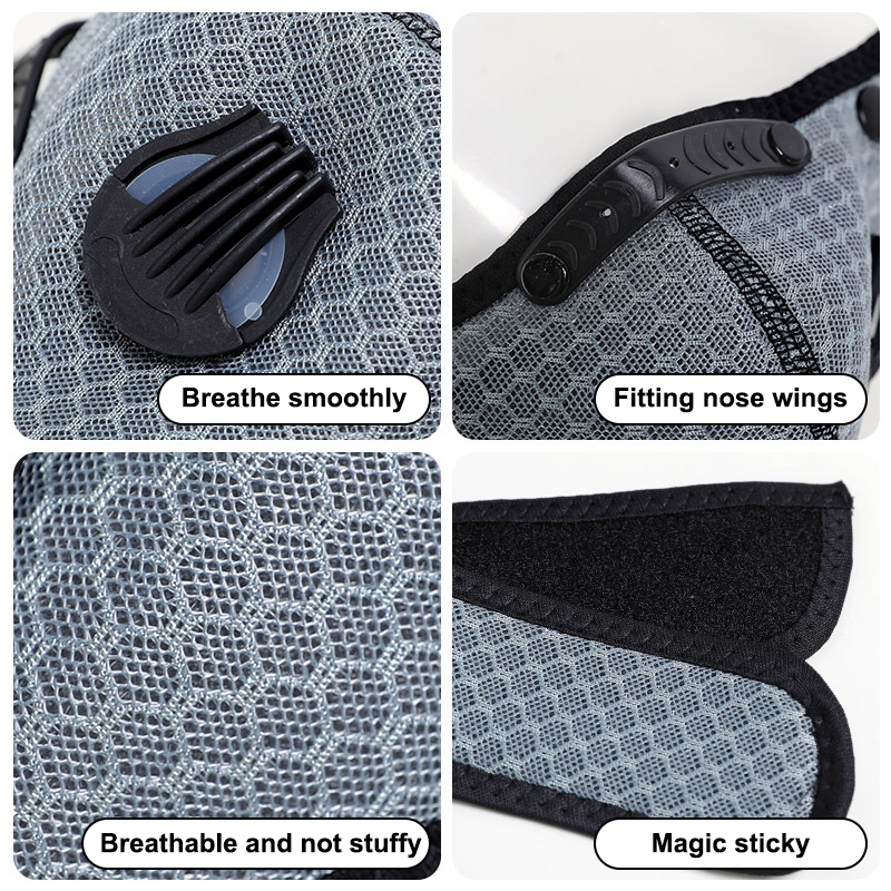 New Cycling Face Mask With Fil - огляд і ціна Anti Pollution Mask