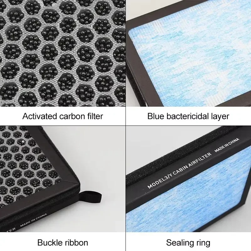 For Tesla Model 3/Y/3 Highland - огляд і ціна Filter Replacement N95