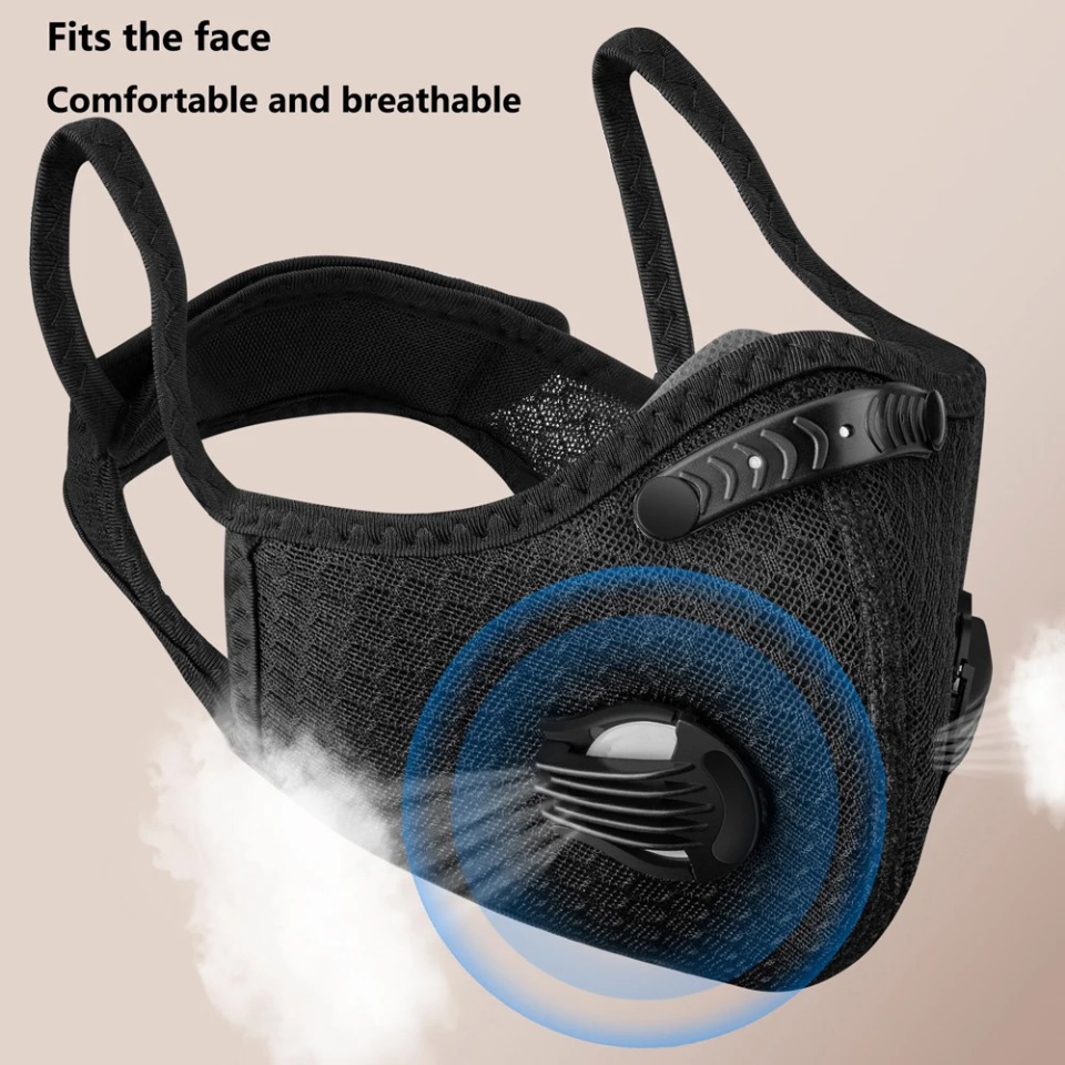 1PCS Cycling Mask With Activat - огляд і ціна Anti Pollution Mask