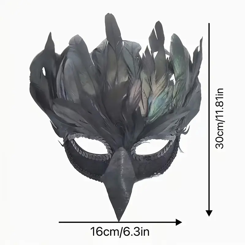 Black Feather Raven Half Face  - огляд і ціна Respirator Half Face
