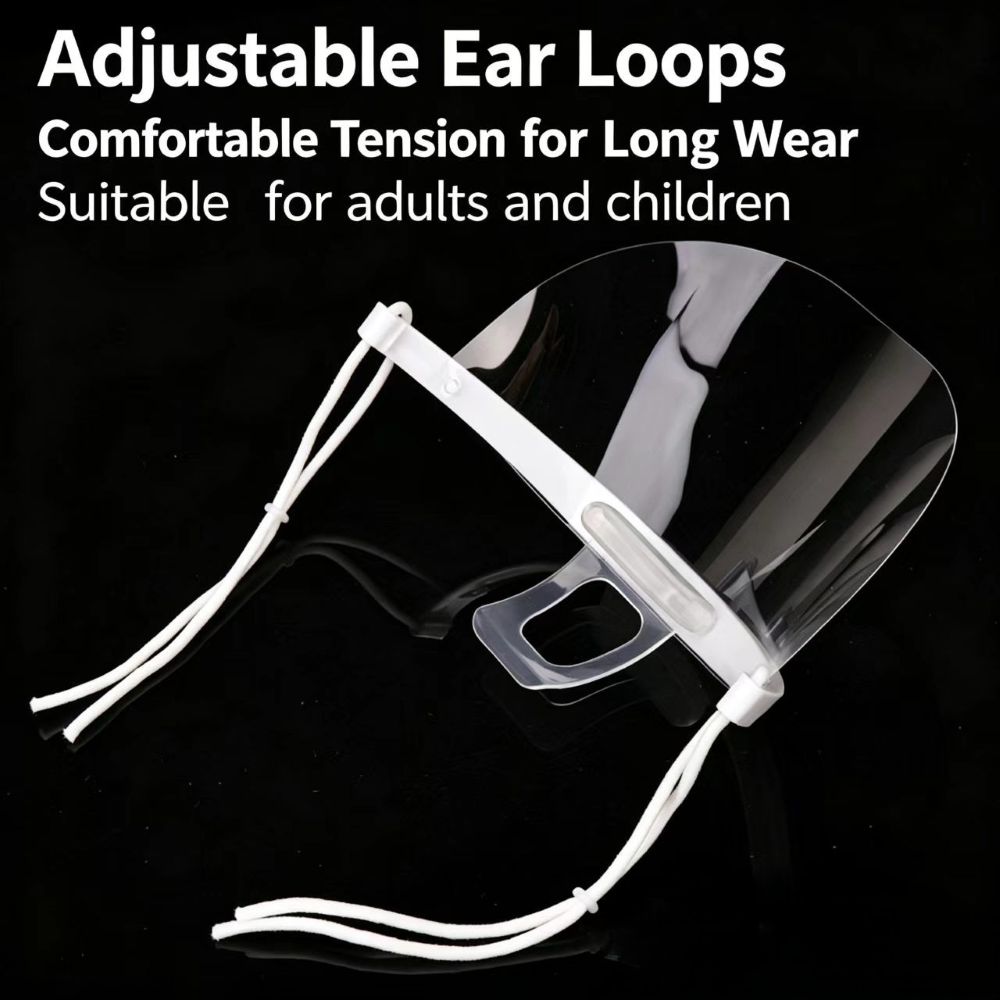 Anti-Fog Clear Catering Mouth  - огляд і ціна Mask Lanyard Adjustable