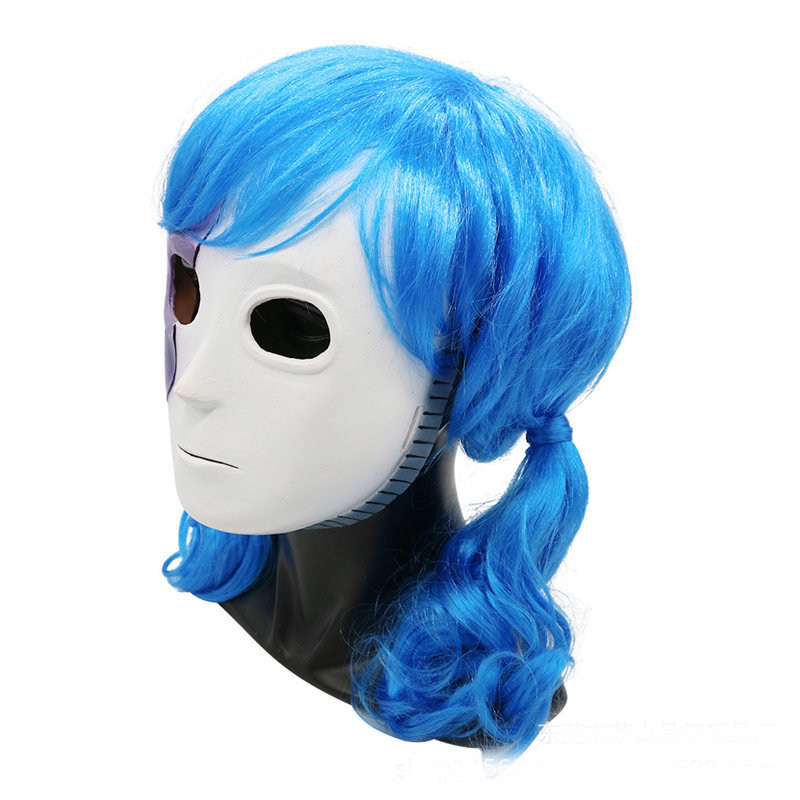 Hot  Anime Game Sally Face Cos - огляд і ціна Black Face Mask Pack