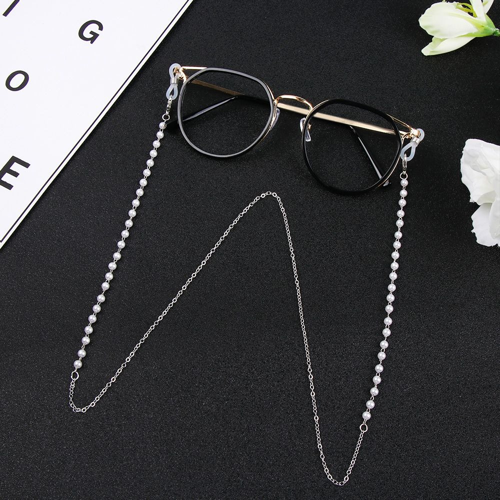 Fashion Flower Beads Eyeglass  - огляд і ціна Mask Chain Holder