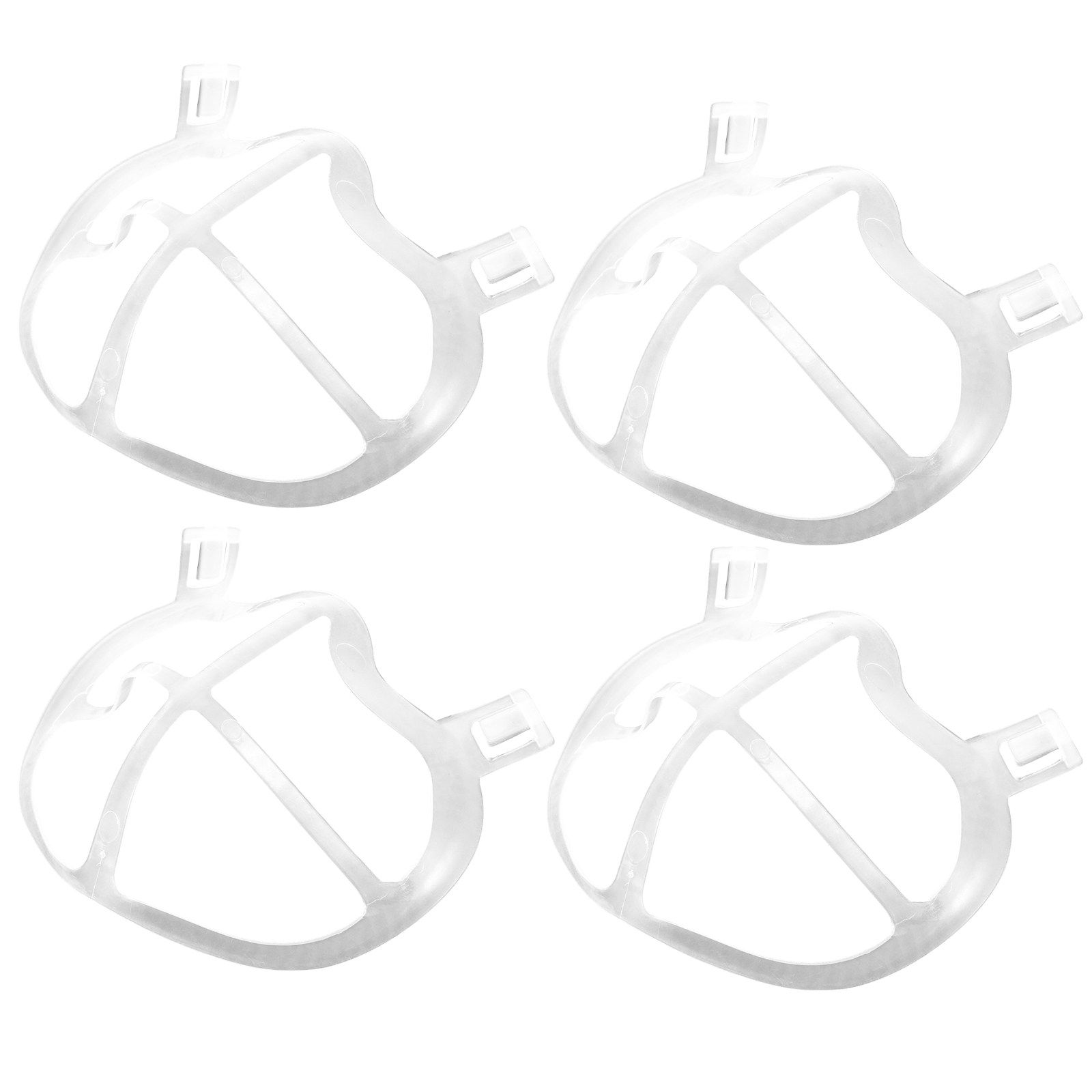 10Pcs Skin-Friendly Thin Silic - огляд і ціна Silicone Mask Bracket