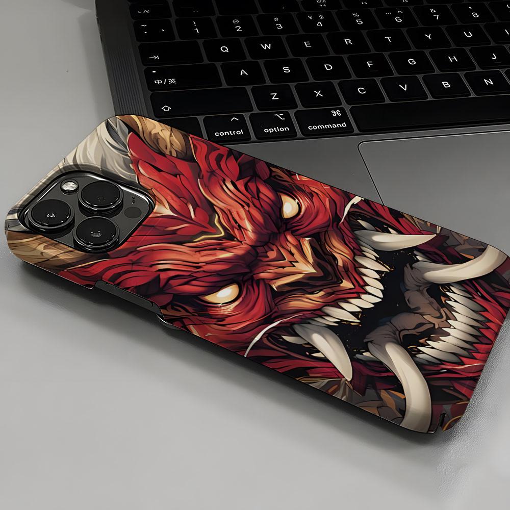 Japanese Samurai Oni Mask Phon - огляд і ціна Mask Case Hard Shell