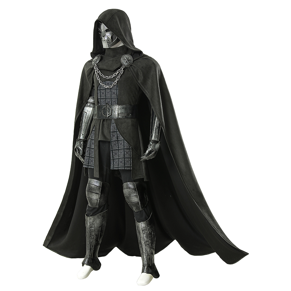 New Doctor Doom Cosplay Costum - огляд і ціна Black Face Mask Pack