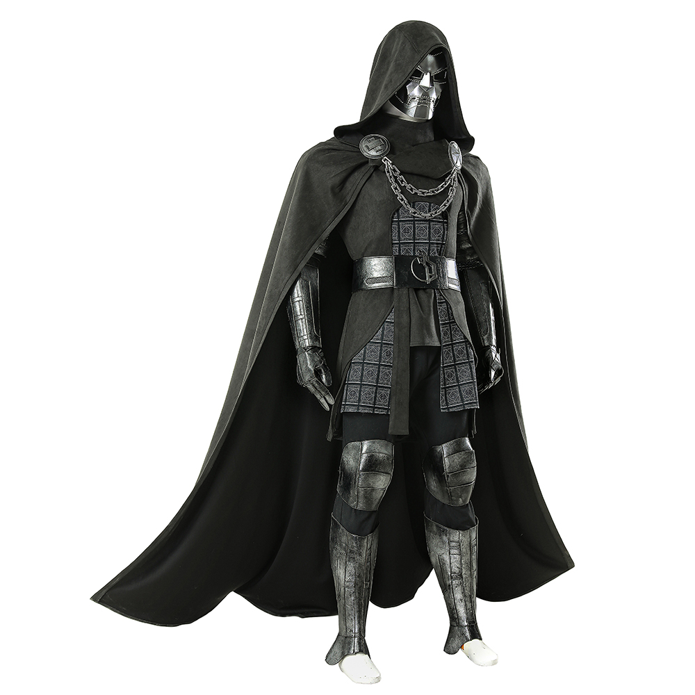 New Doctor Doom Cosplay Costum - огляд і ціна Black Face Mask Pack