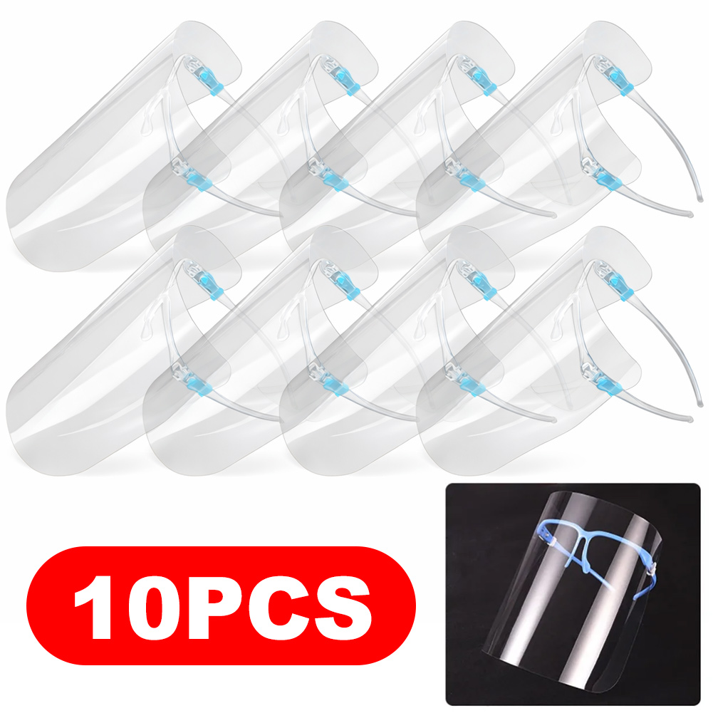 10PCS Face Shield Mask Anti Sa - огляд і ціна Anti Pollution Mask