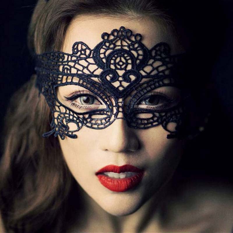 Sexy Women Lace Hollow Masquer - огляд і ціна Respirator Half Face