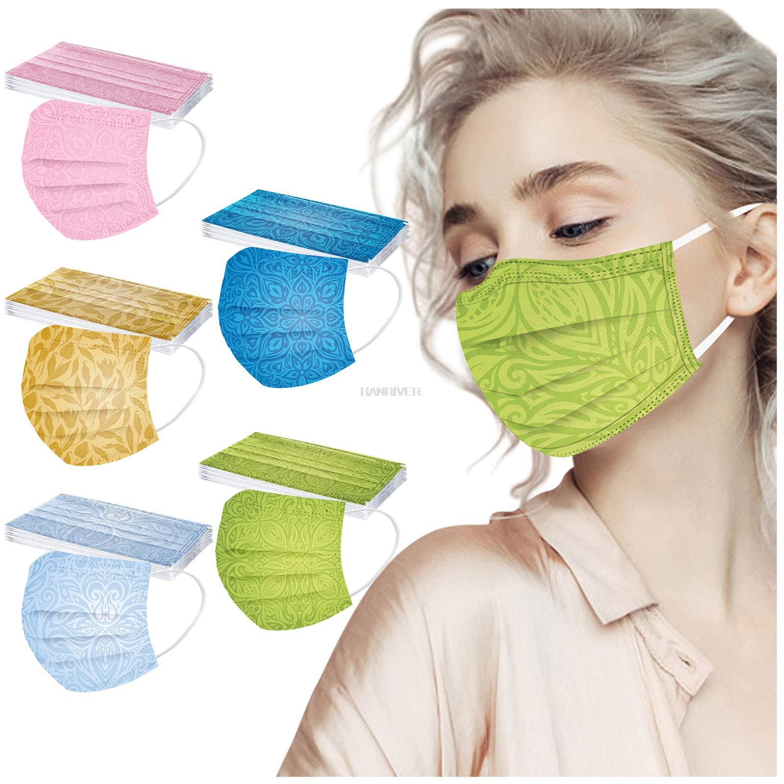 50pcs pack of three layers of  - огляд і ціна Disposable Surgical Mask