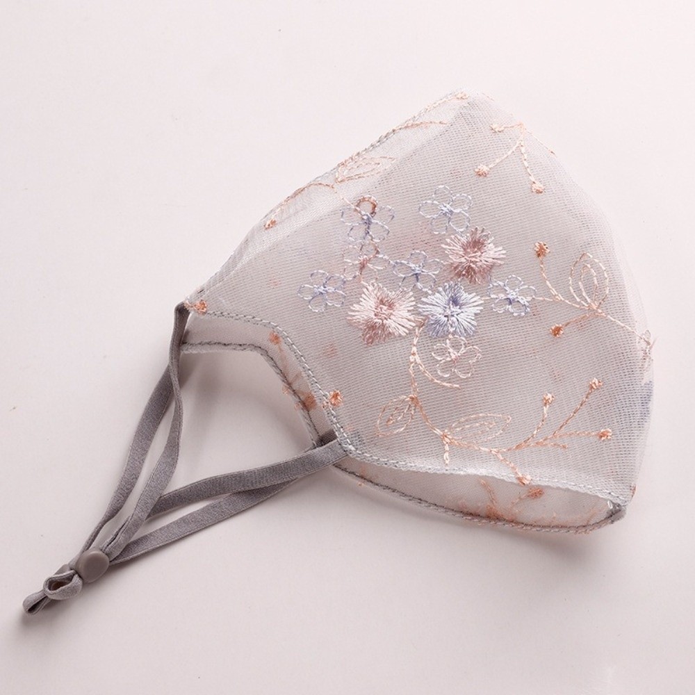 Classical Embroider Flower Vei - огляд і ціна Cloth Face Mask Washable