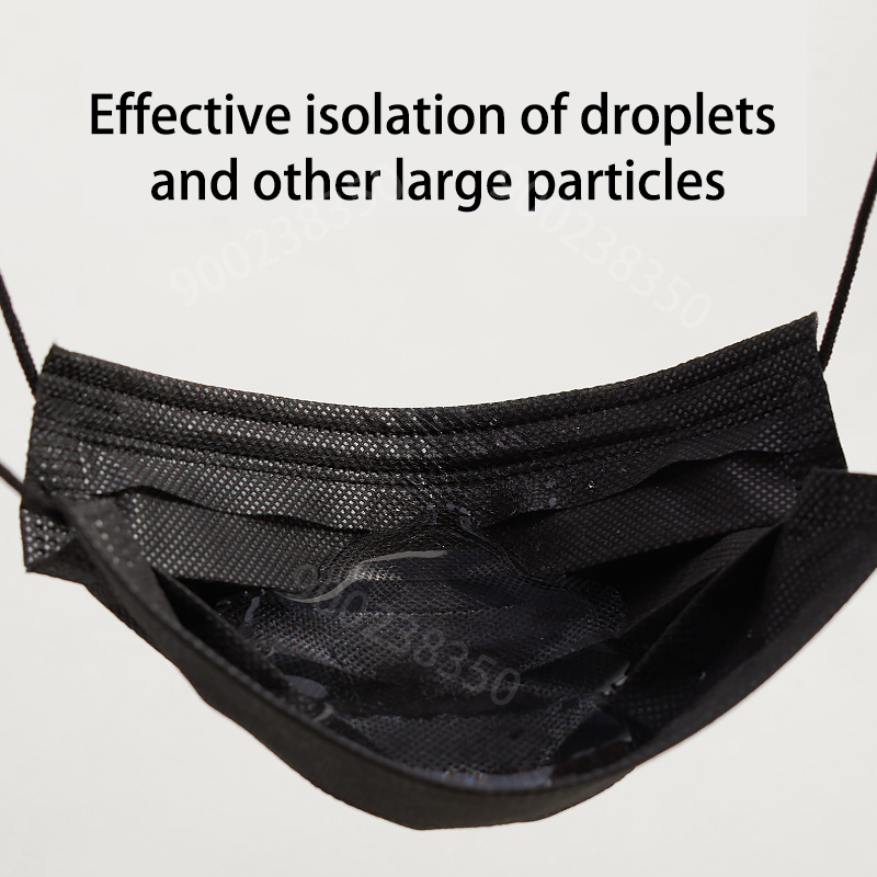 50-500pcs Black Disposable Cer - огляд і ціна Disposable Surgical Mask