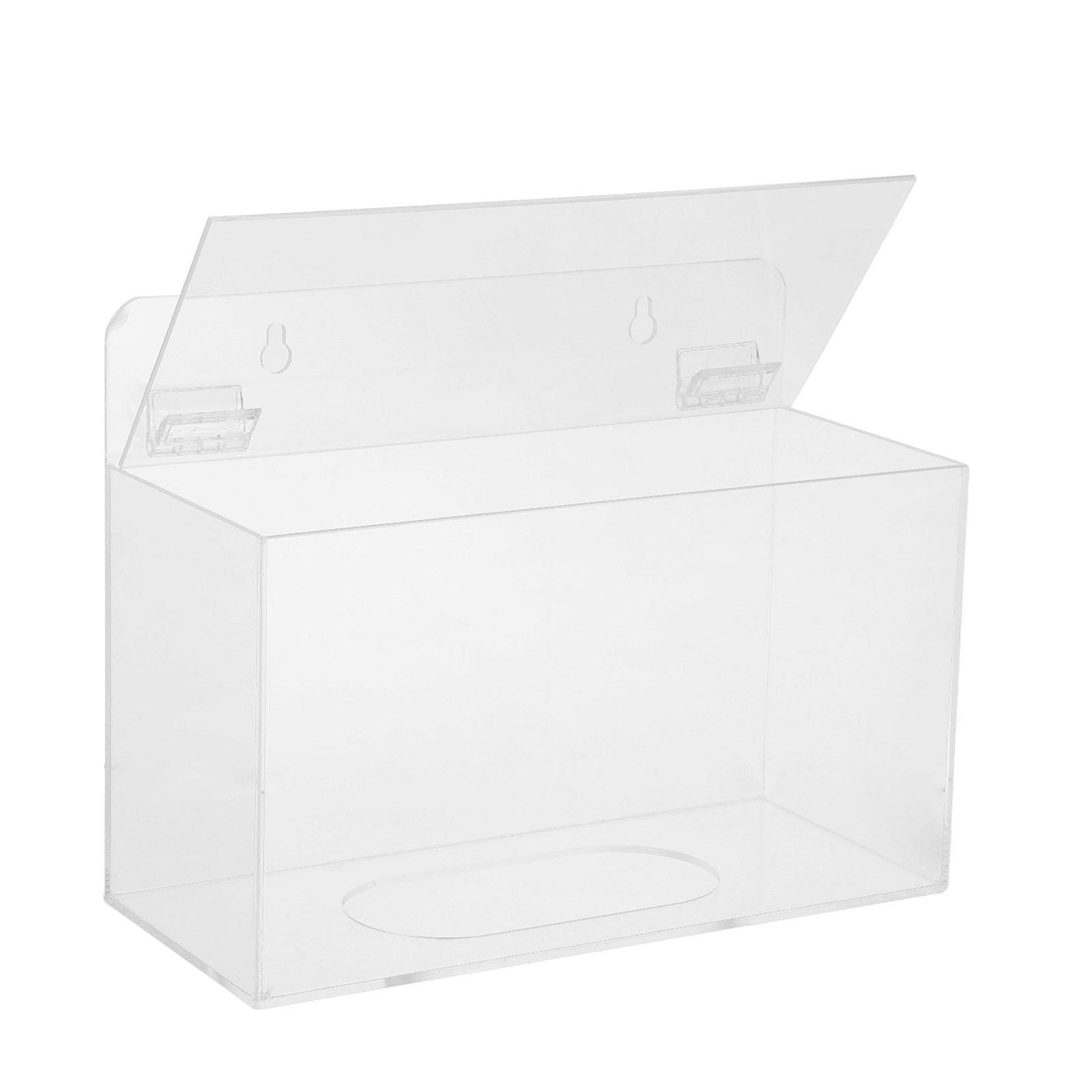 Face Mask Dispenser Box Clear  - огляд і ціна Face Mask Storage Box