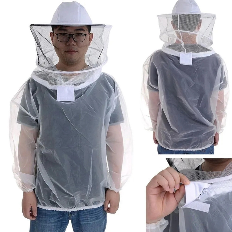 Mesh Half Body Beekeeper Cloth - огляд і ціна Respirator Half Face