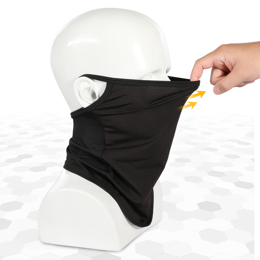 1/2Pcs Ice Silk Face Mask Brea - огляд і ціна Sports Mask Breathable