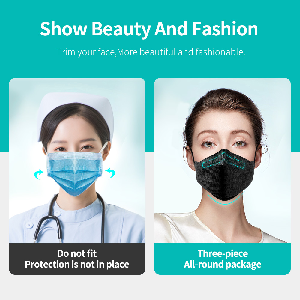 10-100PCS Mascarillas FFP2 Fac - огляд і ціна Disposable Surgical Mask