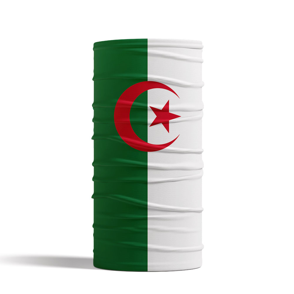 Algeria Flag Printed Bandana H - огляд і ціна Neck Gaiter Face Cover