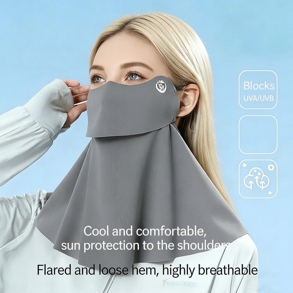 UPF50+ Cooling Sun Protection  - огляд і ціна Sports Mask Breathable