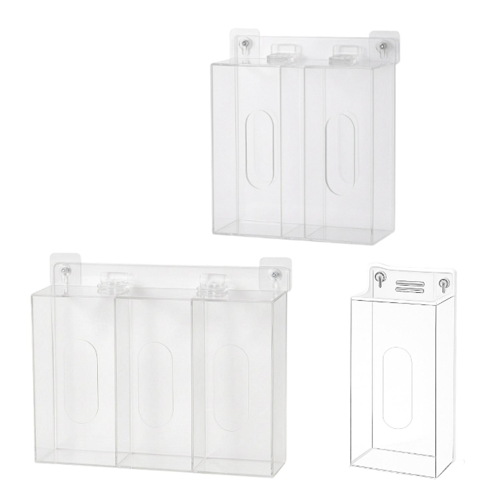 Space Saving Acrylic Glove Box - огляд і ціна Face Mask Storage Box