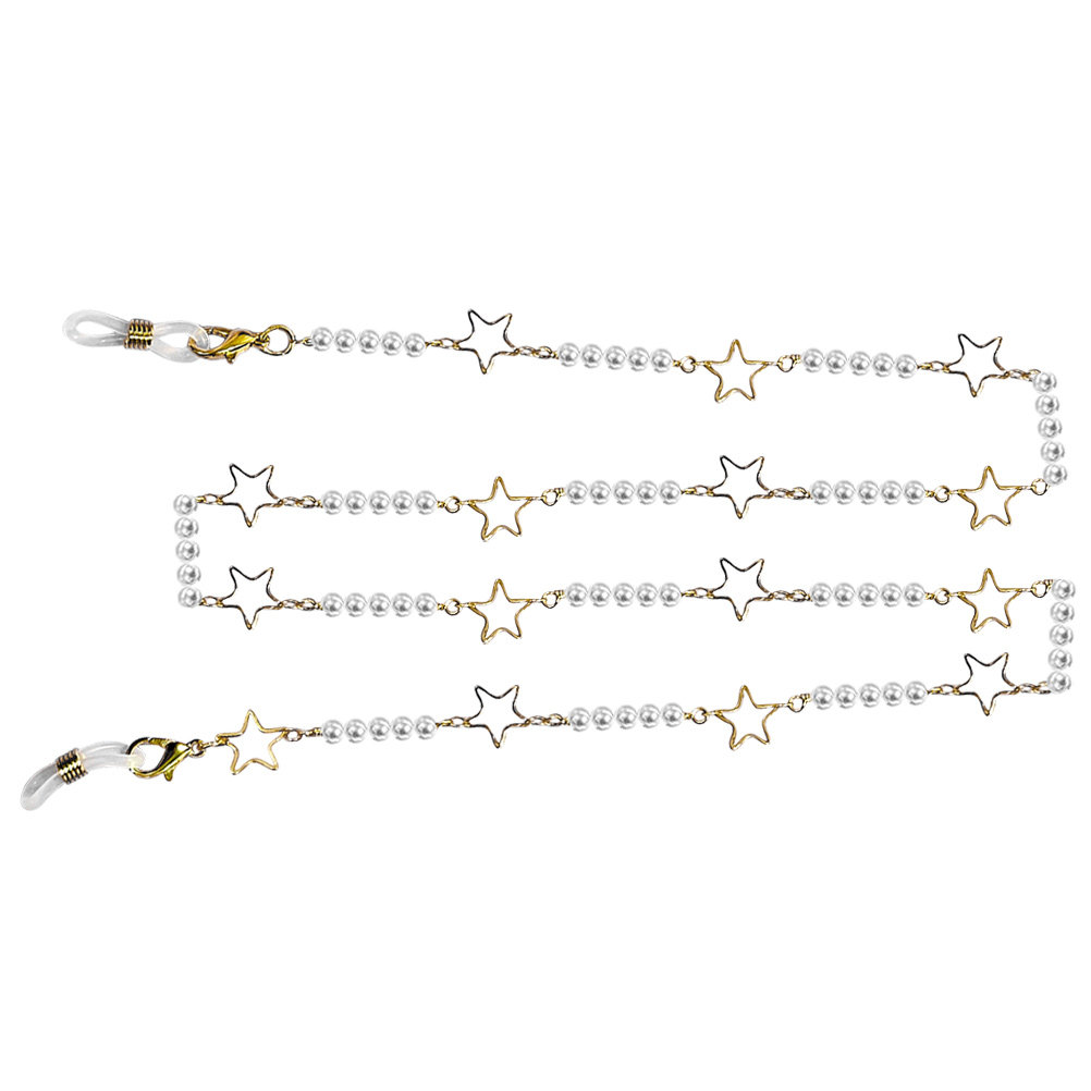 Eyeglass Glasses Chain Pearls  - огляд і ціна Mask Chain Holder