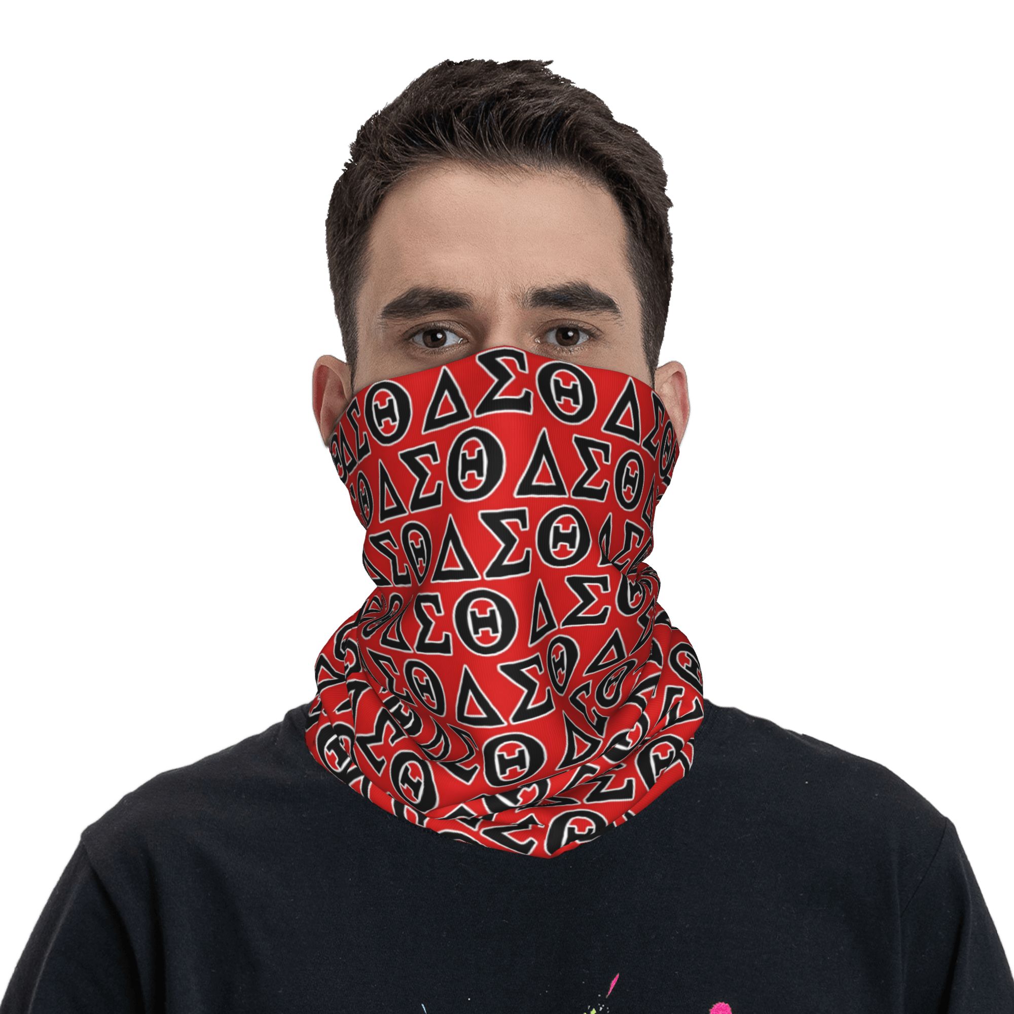 Custom Delta'ES Sigma'ES Theta - огляд і ціна Neck Gaiter Face Cover