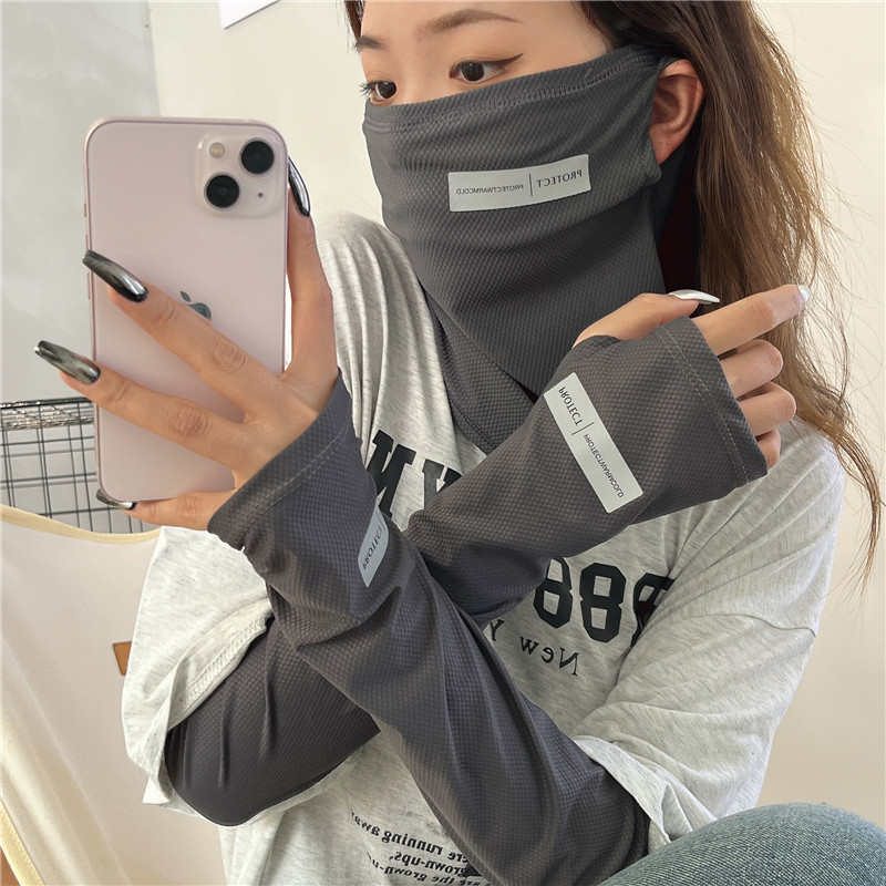 2Pcs Set Sun UV Protection Arm - огляд і ціна Sports Mask Breathable