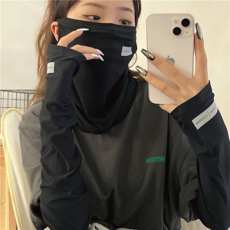 2Pcs Set Sun UV Protection Arm - огляд і ціна Sports Mask Breathable