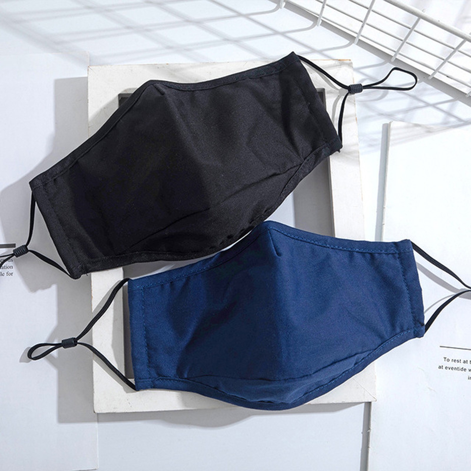 Men and Women Solid Color Faci - огляд і ціна Cloth Face Mask Washable