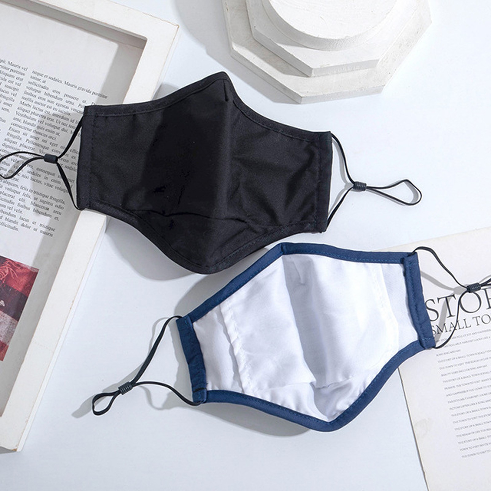 Men and Women Solid Color Faci - огляд і ціна Cloth Face Mask Washable