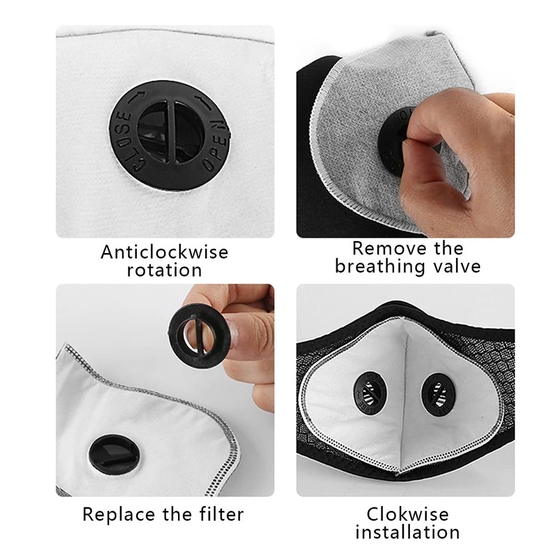 Cycling Dustproof PM2.5 Active - огляд і ціна Anti Pollution Mask