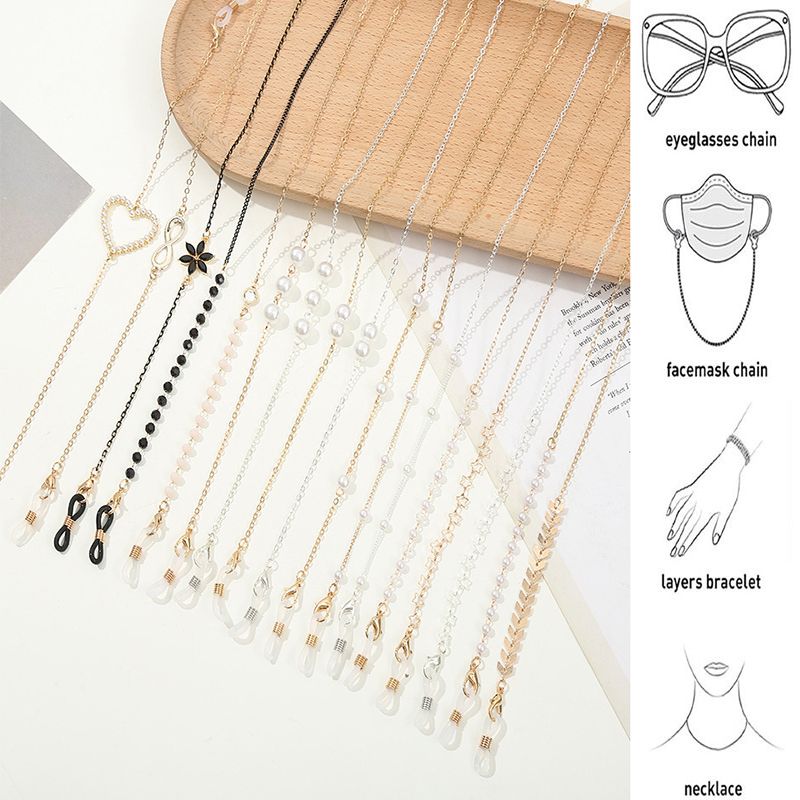 2022 Fashion Glasses Chain for - огляд і ціна Mask Chain Holder