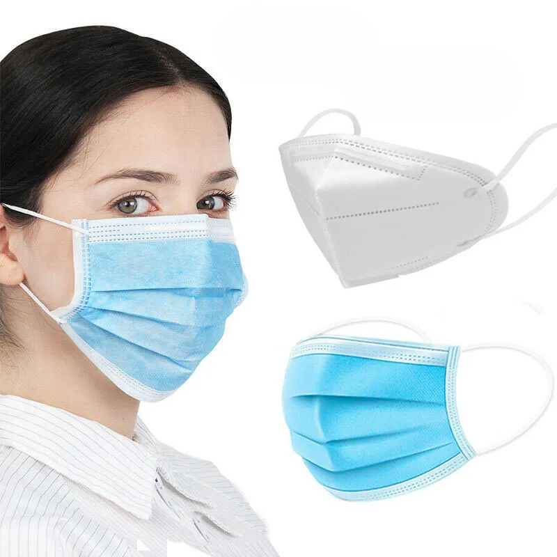 3-Layer Disposable Face Mask-A - огляд і ціна Disposable Mask Blue