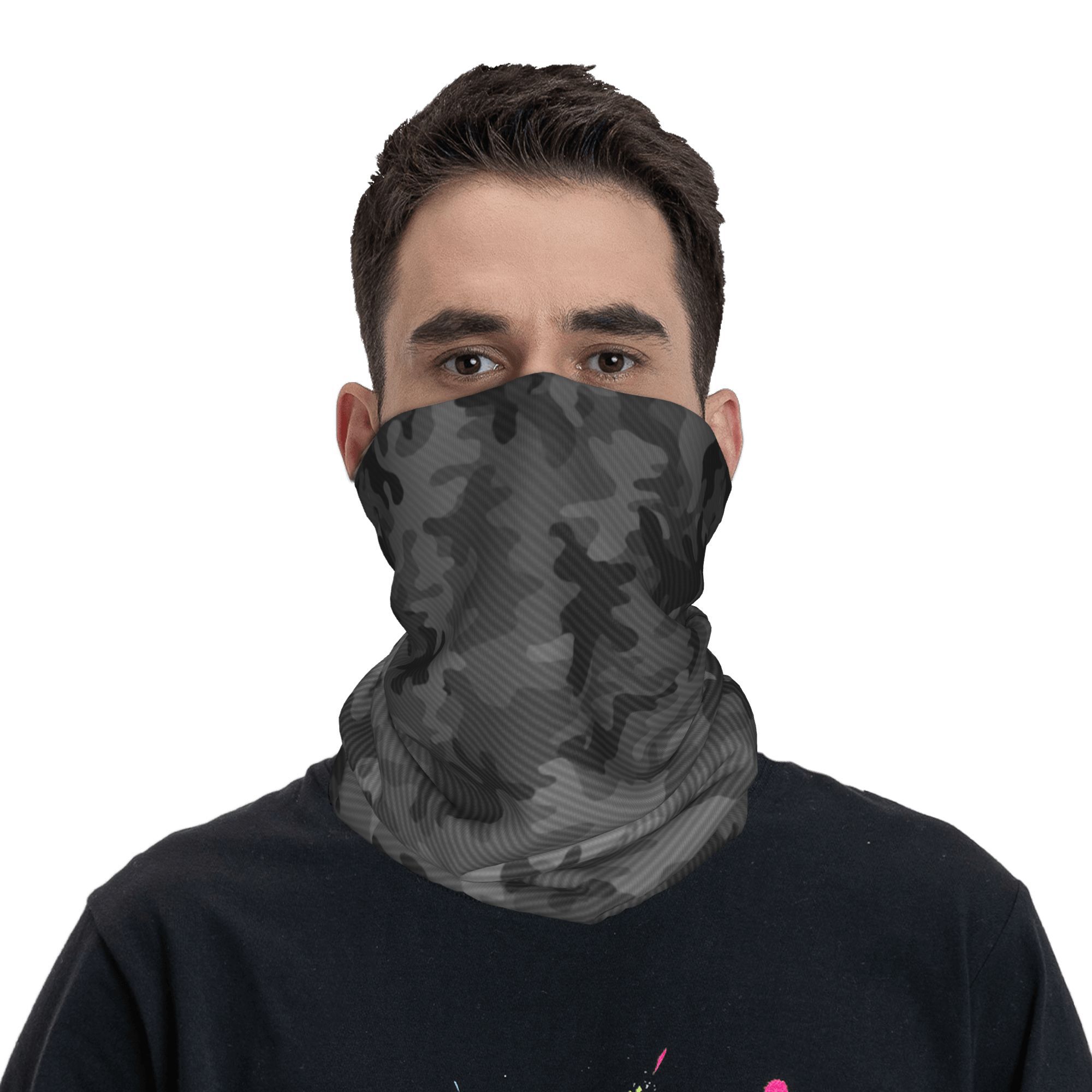 Custom Carbon Camo Bandana Nec - огляд і ціна Neck Gaiter Face Cover