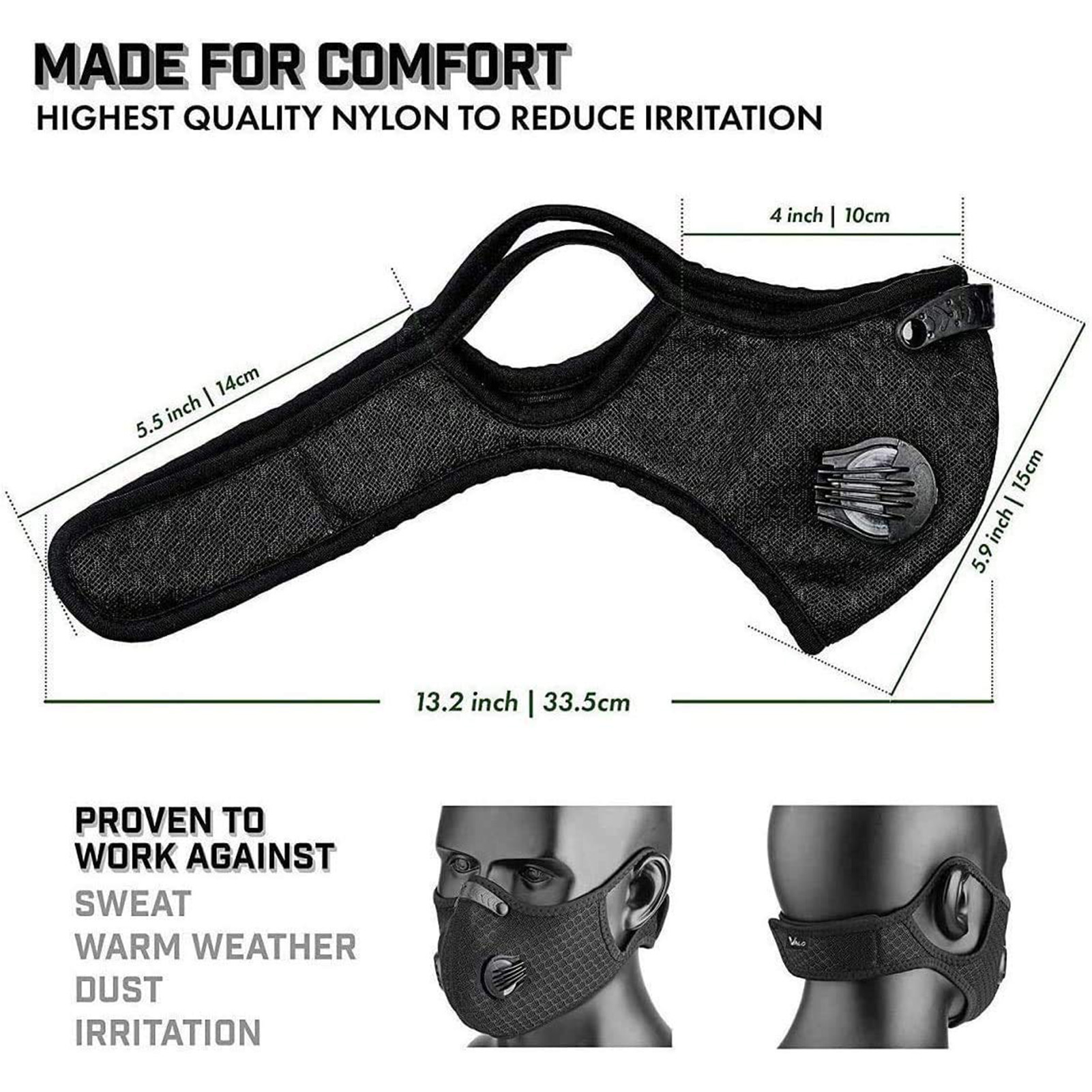 Unisex Windproof Riding Mask A - огляд і ціна Anti Pollution Mask