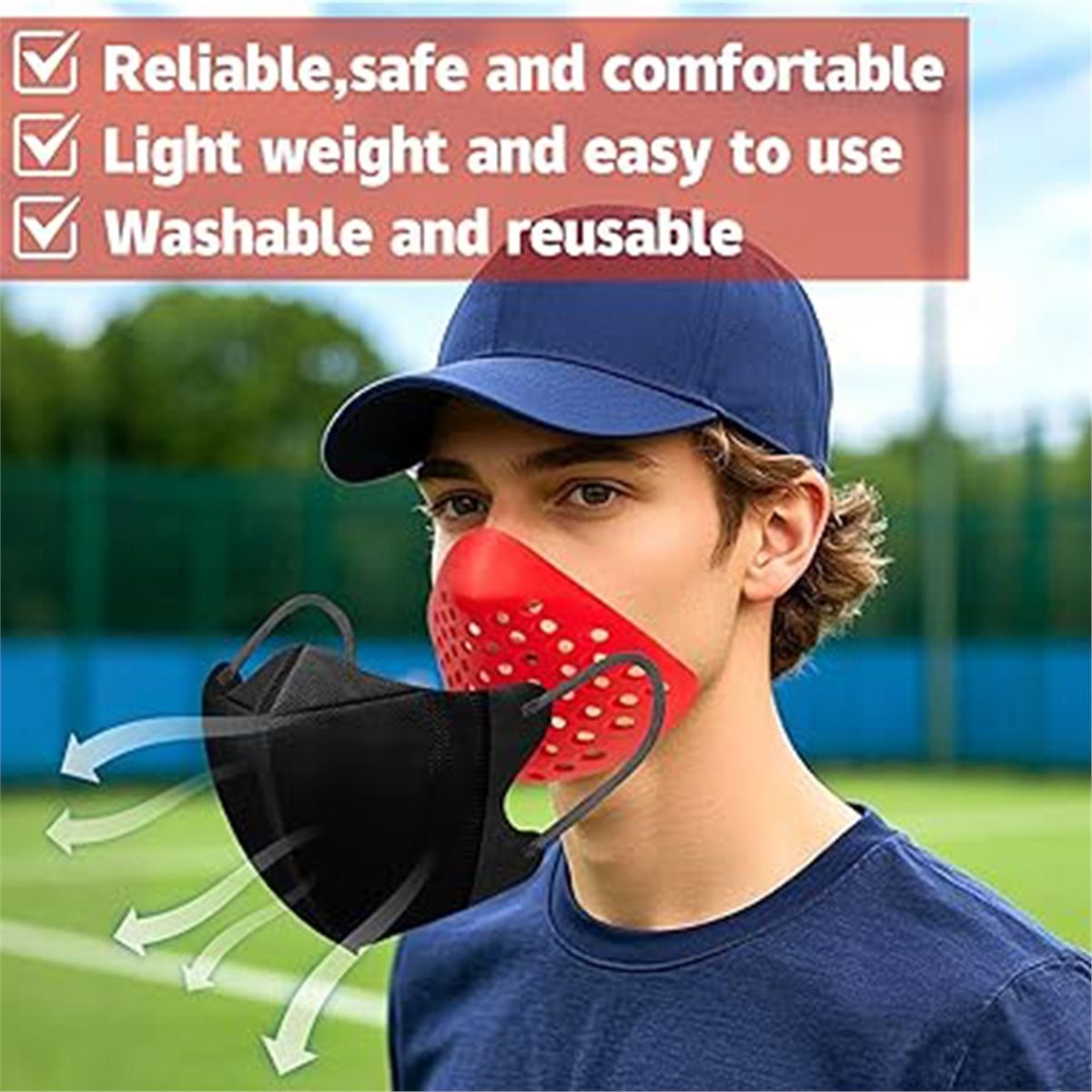 useful 4Pcs 3D Silicone Mask I - огляд і ціна Silicone Mask Bracket